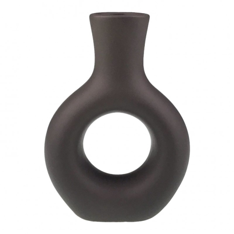 Vaza ceramica 13x18 cm cu gat subtire diverse culori [1]