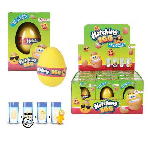 Jucării și jocuri - Ou cu emoji creste de 6x Toi-Toys