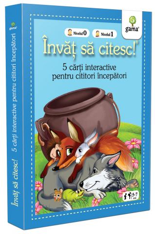 Cărți ilustrate și interactive - Pachet pentru cititori incepatori II