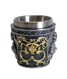 Căni și pahare - Pahar decor Medieval model cavaler in armura 150 - 200ml