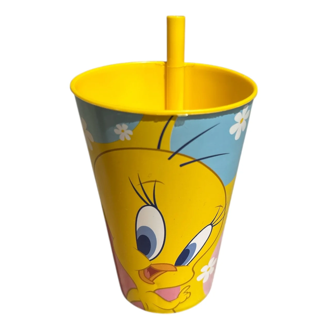 Casă și decorațiuni - Pahar Tweety cu pai 400 ml