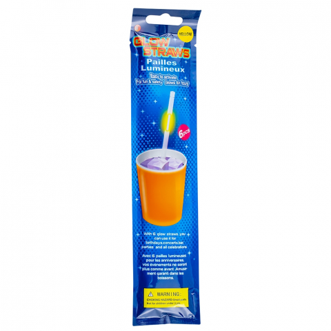 Noutăți Librăria Compas - Paie fosforescente 6buc/set xgd-5210