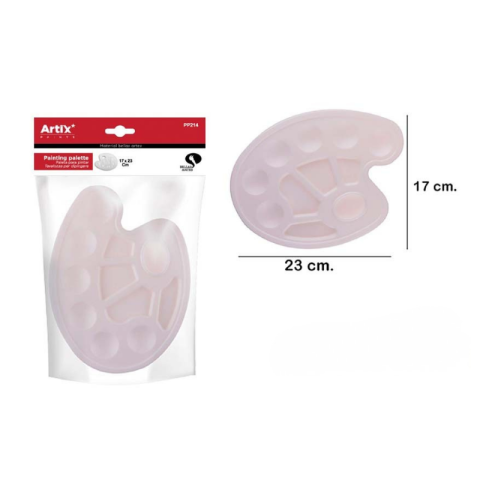 Pahare și palete pictură - Paleta pictura plastic 17x23 cm MP