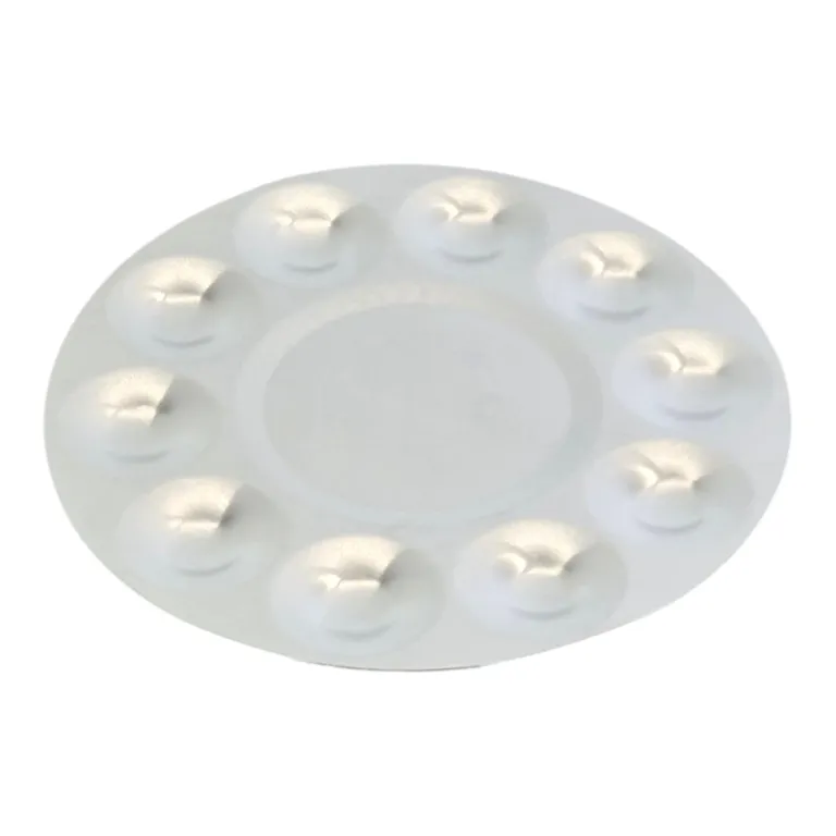 Rechizite școlare - Paleta plastic pictura argintiu Duoguo