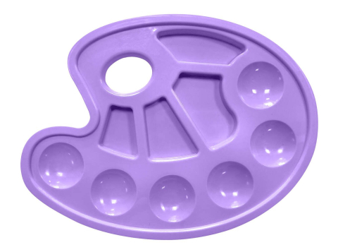 Paleta de pictura 10 compartimente mix pastel Strigo [1]