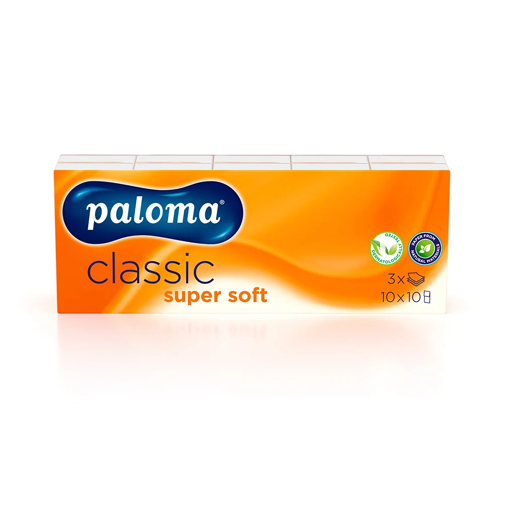 Accesorii personale și beauty - Batiste hartie Paloma Classic 3 straturi