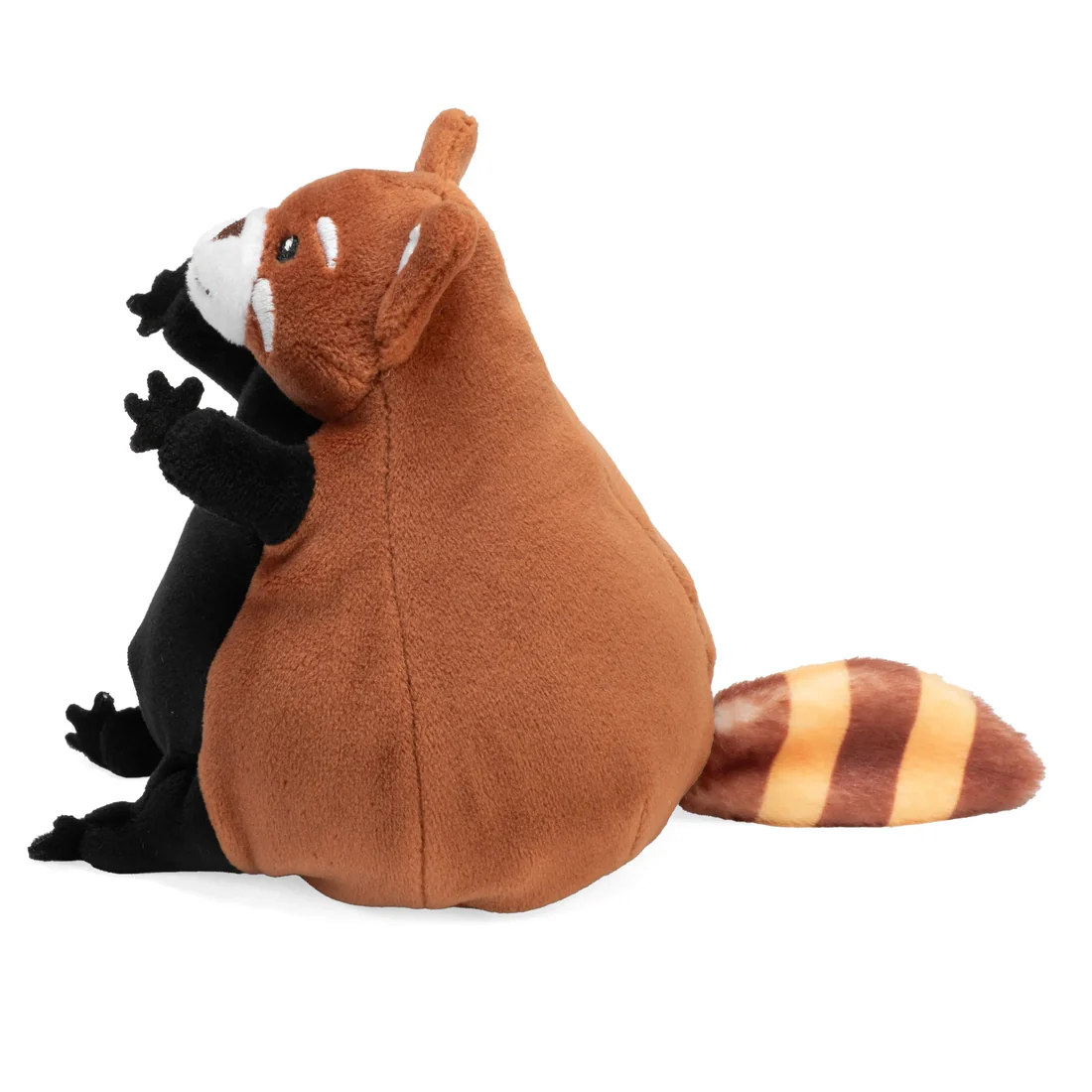 Jucarie de plus Panda rosu Flipkins 13 cm [3]