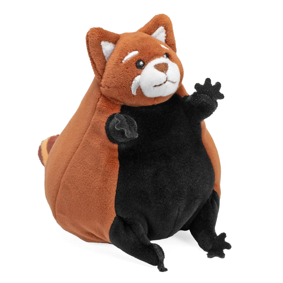 Jucării și jocuri - Jucarie de plus Panda rosu Flipkins 13 cm