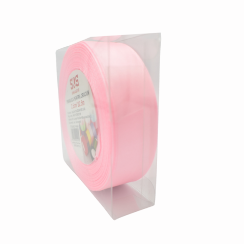 Accesorii pentru impachetat - Panglica 2.5cm x 2.5 m roz SKS Sinkalstar