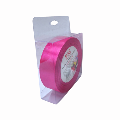 Funde și panglici - Panglica 2.5 cm x 22.5 cm roz SKS Sinkalstar