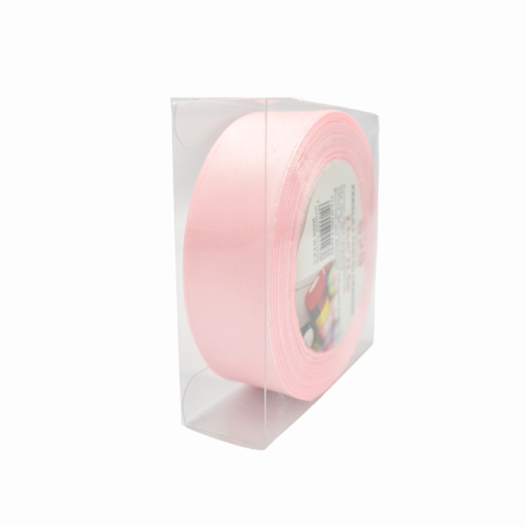 Funde și panglici - Panglica 2.5 cm x 22.5 m  roz prafuit SKS Sinkalstar