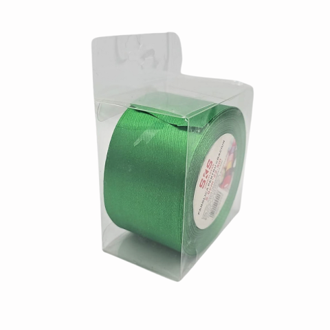 Funde și panglici - Panglica 5 cm x 22.5 m Christmas green SKS Sinkalstar