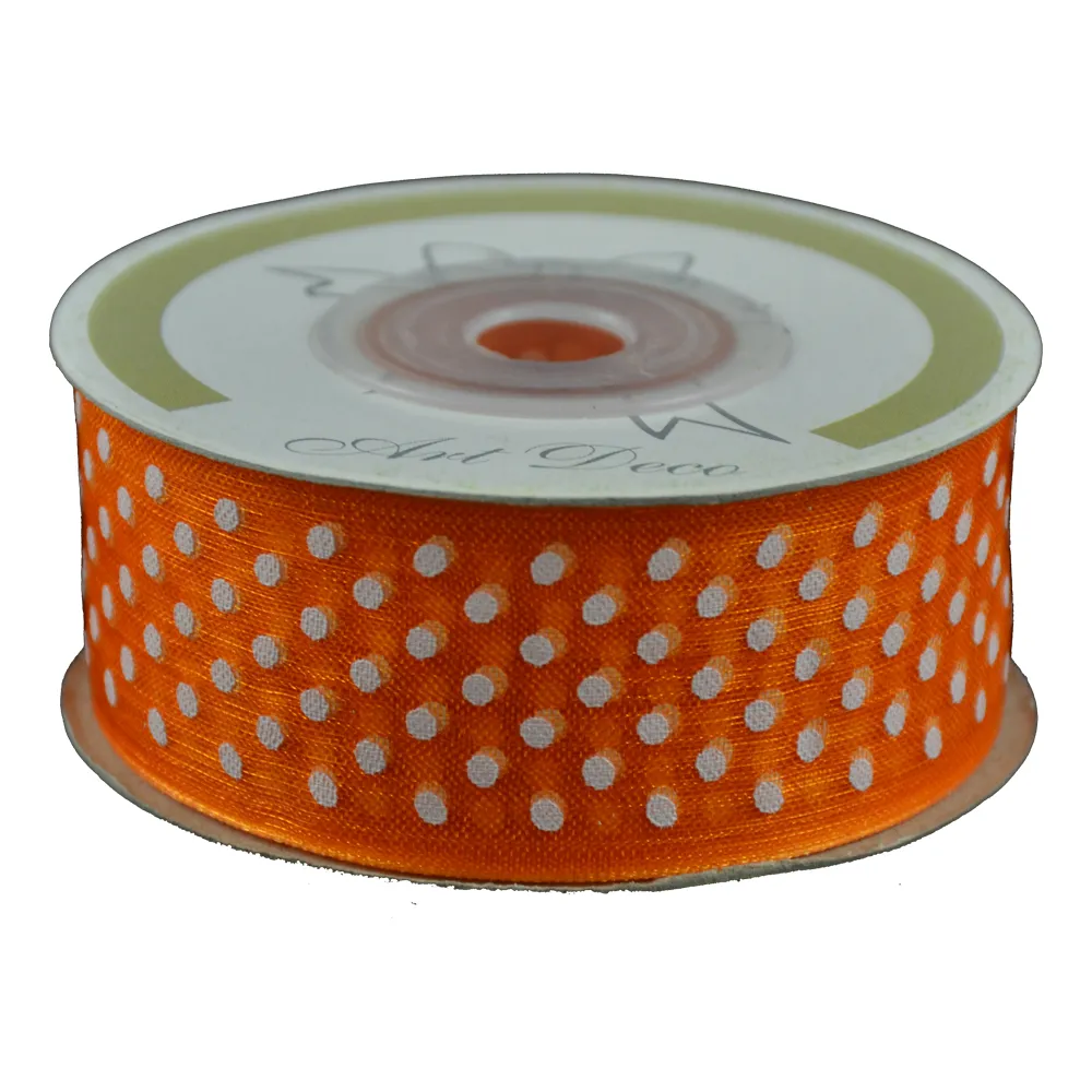 Funde și panglici - Rola panglica 25 mm x 20 m model buline