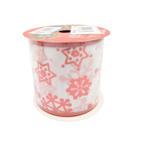 Panglica pentru Craciun 6.3 cm x 3 m modele diferite [4]