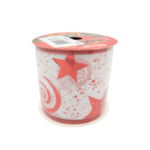 Panglica pentru Craciun 6.3 cm x 3 m modele diferite [5]