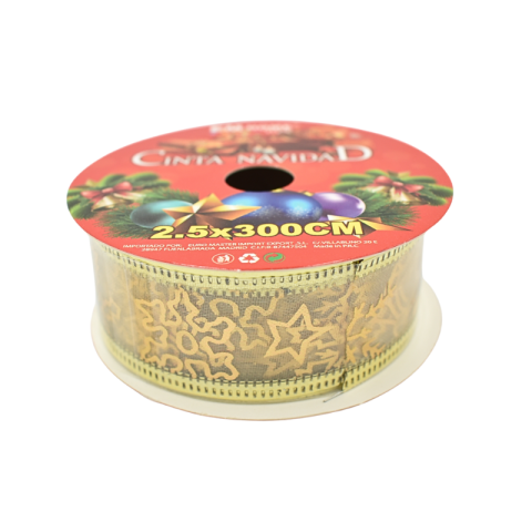Panglica Craciun 2.5cm x 3m culori diferite [3]