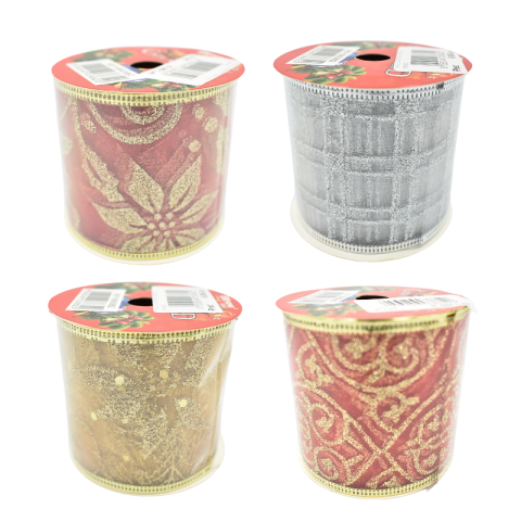 Panglici și etichete - Panglica Craciun modele diferite