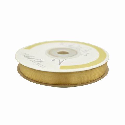 Noutăți Librăria Compas - Panglica satin auriu 10 mm x 25 m Art Deco