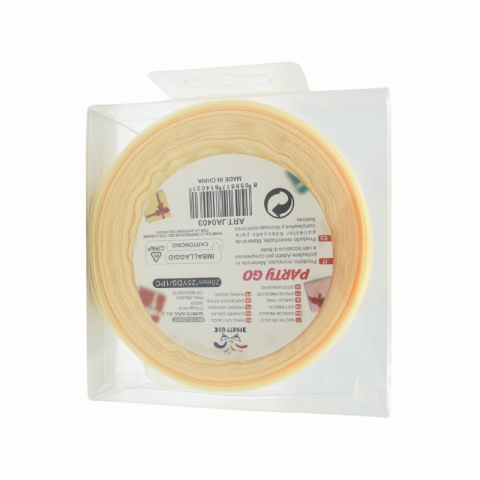 Panglica satin 2.0cm x 23m piersica Party Go [1]