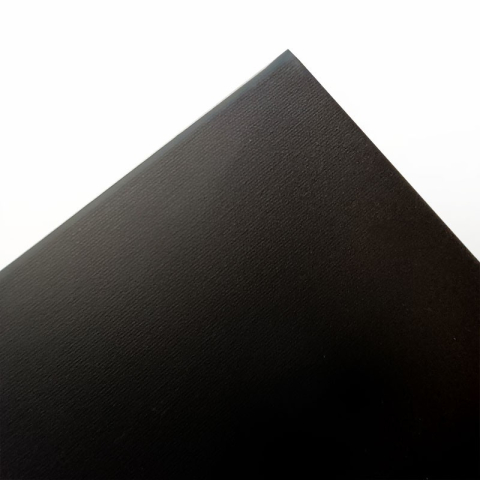 Panza pe sasiu bumbac negru Nero Lucas Art 20 x 30 cm [2]
