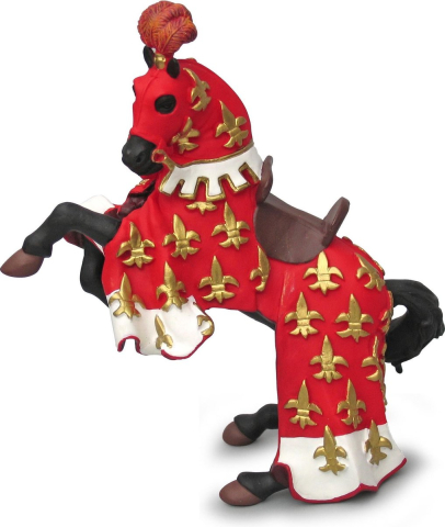Noutăți Librăria Compas - Figurina calul Printului Filip rosu 12 cm Papo