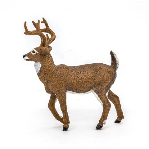 PAPO FIGURINA CERB CU COADA ALBA [6]