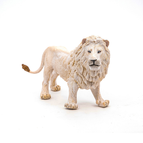 PAPO FIGURINA LEU ALB [3]