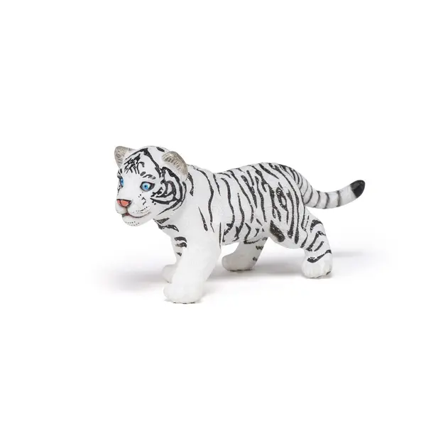 Jucării și jocuri - Figurina pui de tigru alb 6.6 cm Papo