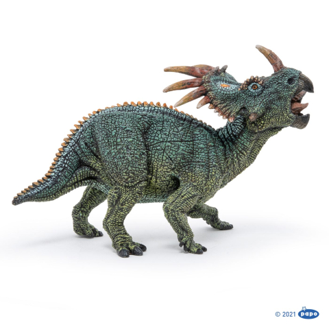 Jucării și jocuri - PAPO FIGURINA STYRACOSAURUS VERDE