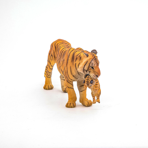 PAPO FIGURINA TIGRU CU PUI [3]