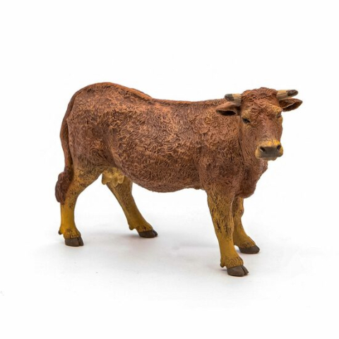 Jucării și jocuri - Figurina vaca Limousine 12.7 cm Papo