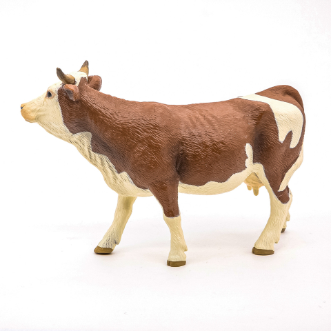 PAPO FIGURINA VACA SIMMENTAL [7]