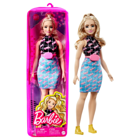PAPUSA BARBIE FASHIONISTA BLONDA [6]