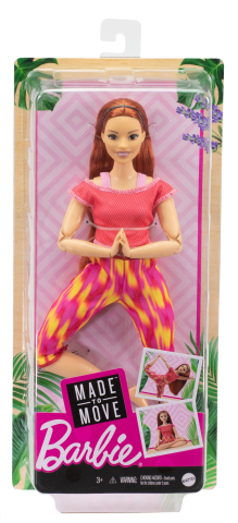Noutăți Librăria Compas - Papusa Barbie roscata Made to Move