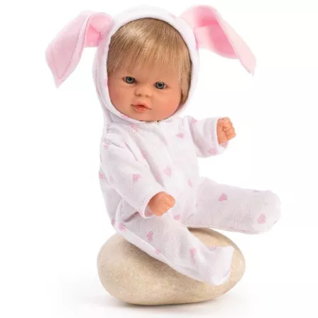 Păpusi - Papusa Bomboncin cu Costumas de Iepuras 20 cm 3 ani+