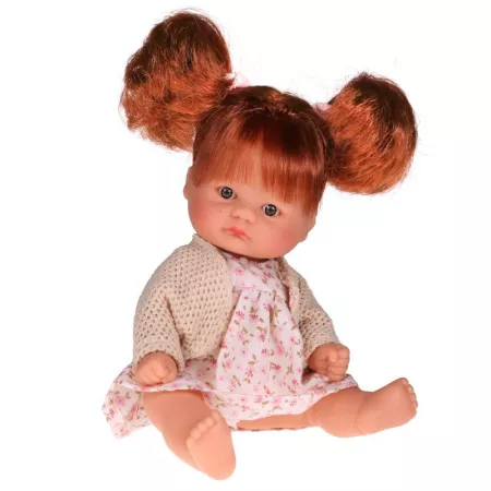 Păpusi - Papusa Bomboncin cu Rochita si Cardigan 20 cm 3 ani+