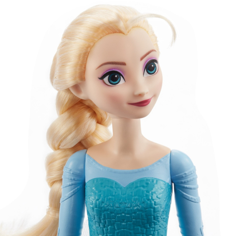 PAPUSA DISNEY FROZEN ELSA CU ROCHIE ALBASTRA [3]