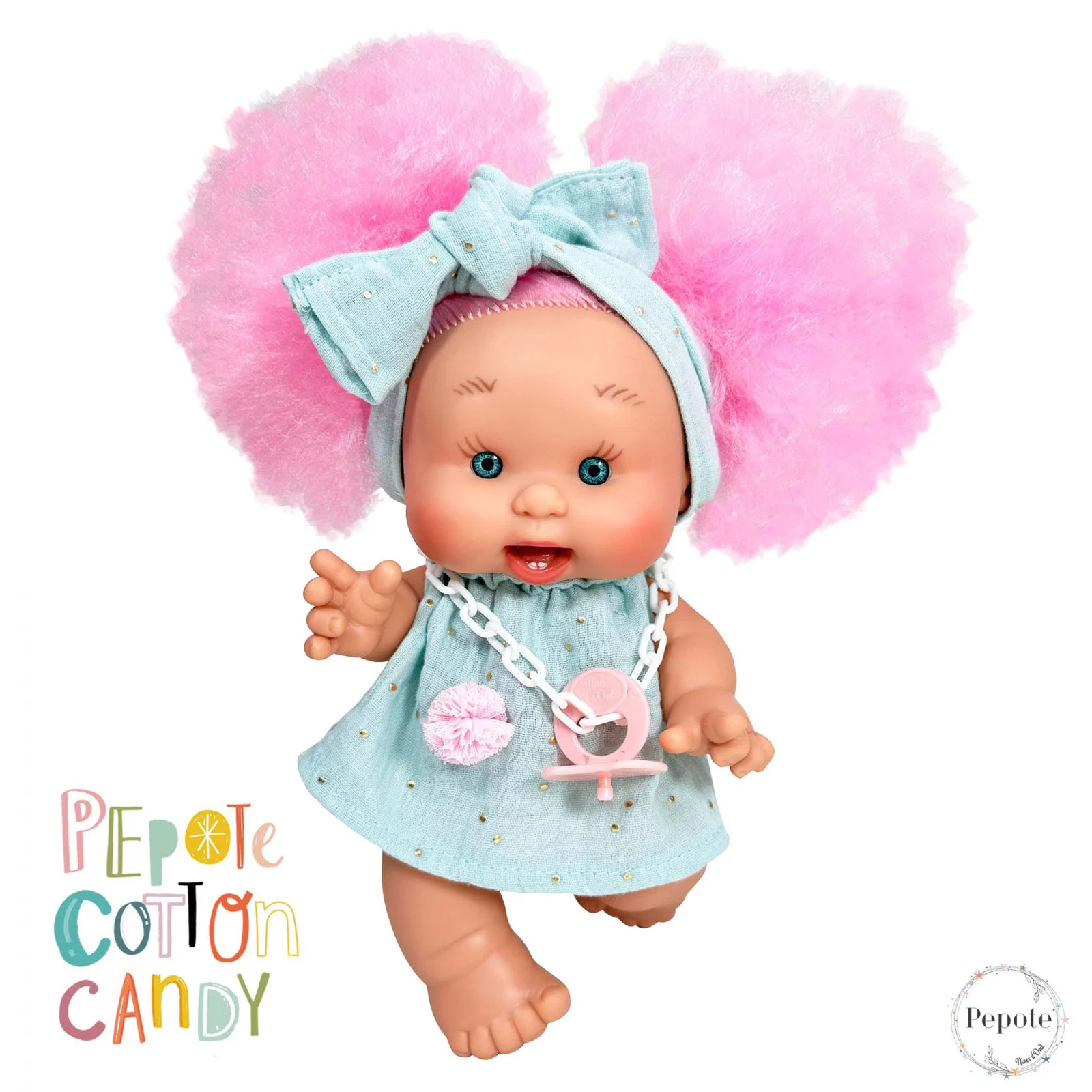Păpusi - Papusa cu par roz Nines D'Onil Colectia Funtastic Special 26 cm