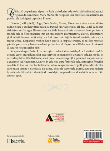 Paris. Napoleon al III-lea, baronul Haussmann si crearea unui oras al visurilor - Mary McAuliffe [1]