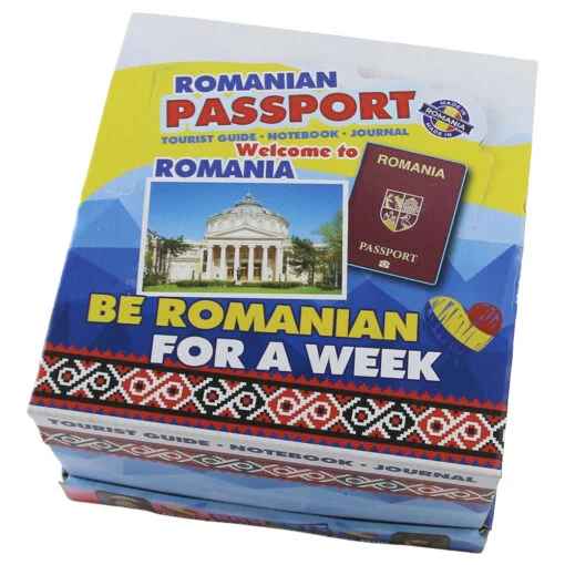 Pasaport de explorare Romania in limba engleza Maria Alexandra 9 x 12.5 cm [2]
