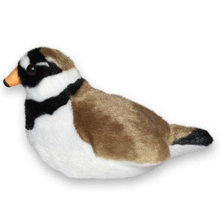 Jucarie de plus Pasare cu sunete 17 cm Prundaras Gulerat Mic [1]