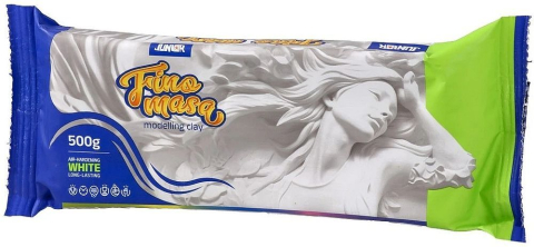 Lut și pastă modelaj - Pasta modelaj Fino 500 g alba Junior