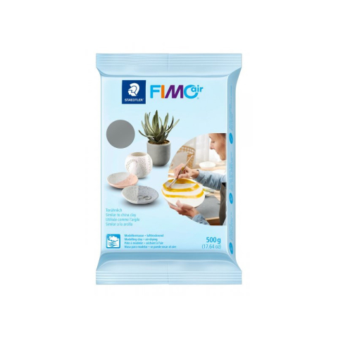 Noutăți Librăria Compas - Pasta modelaj fimo air basic 500g cul 80 gri