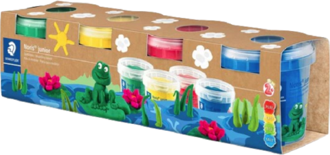 Lut și pastă modelaj - Set pasta modelaj Noris Junior Staedtler 4 culori