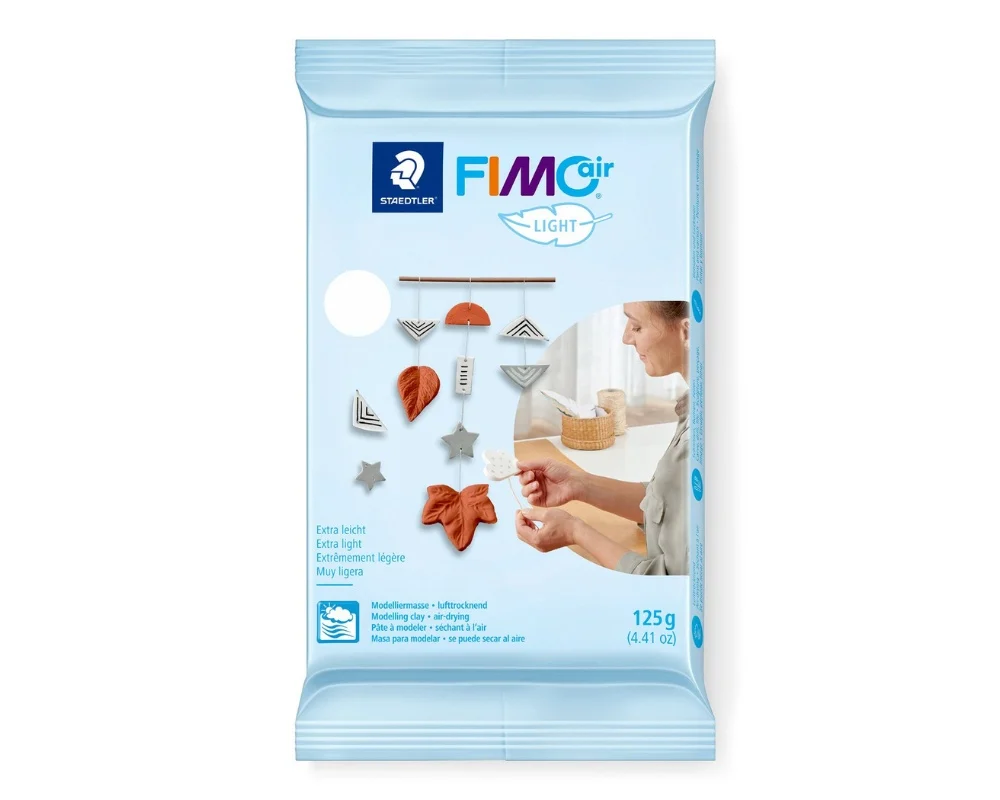Lut și pastă modelaj - Pasta modelatoare FIMO Air Light Staedtler 125 g alb