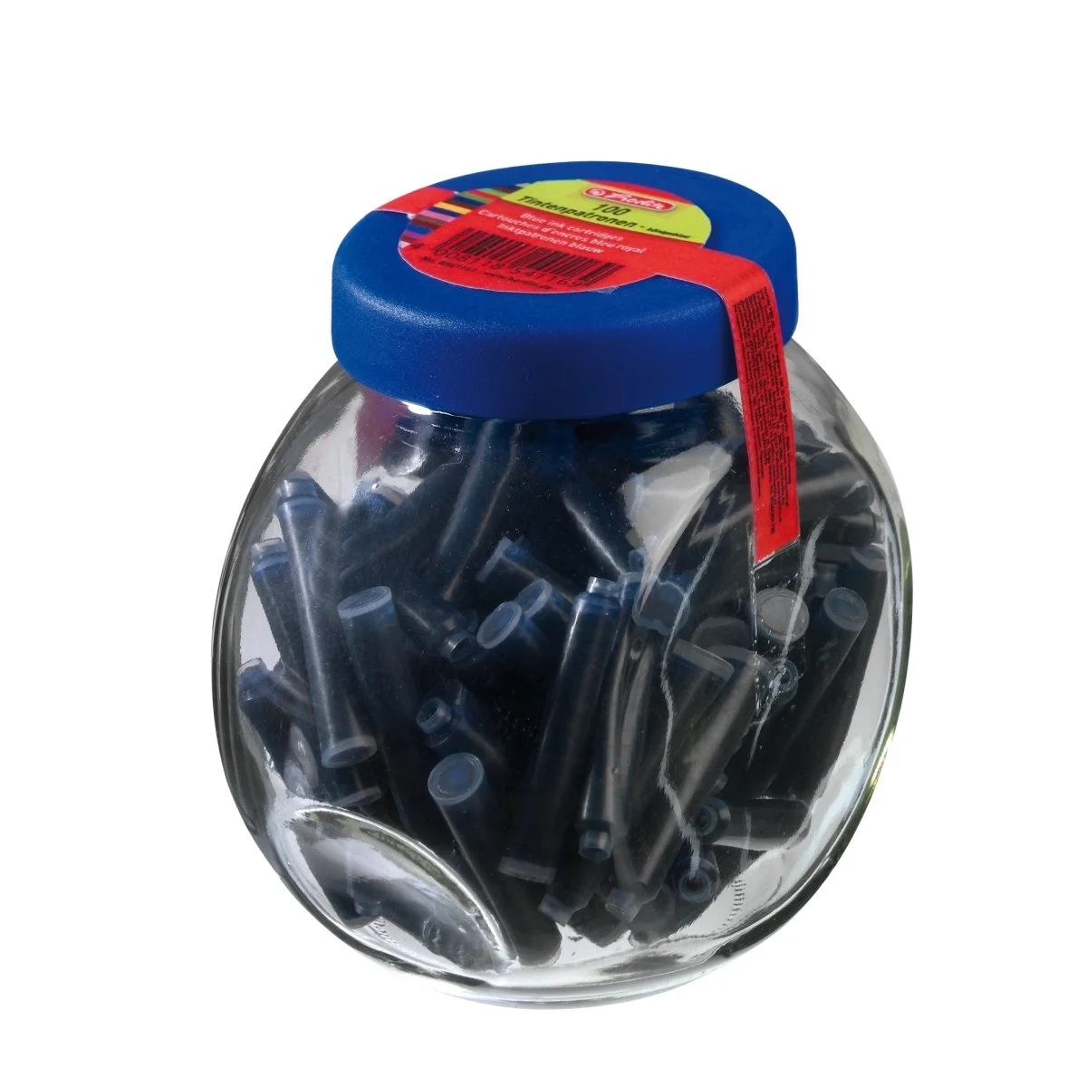 Mine și rezerve - Patroane pentru stilou culoare albastru 100/set Herlitz