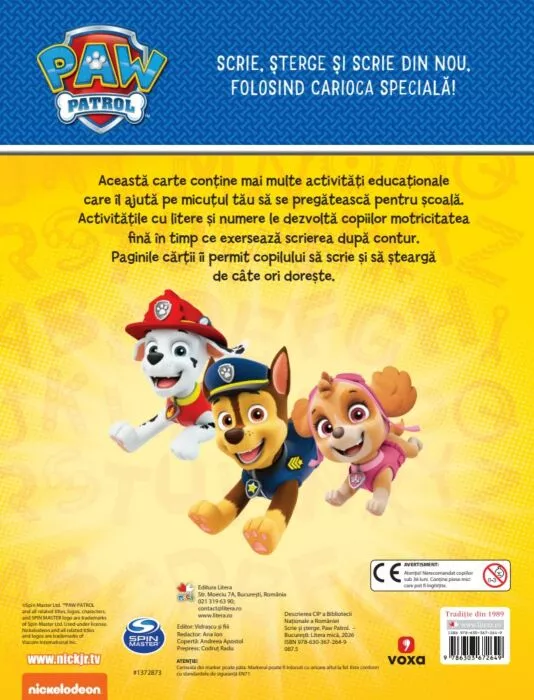 Patrula Catelusilor. Activitati prescolare [1]