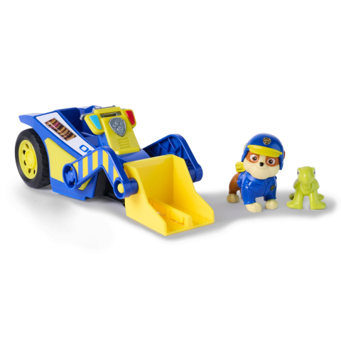 PATRULA CATELUSILOR CAUTARE SI SALVARE SET FIGURINA RUBBLE SI VEHICUL BULDOZER [1]