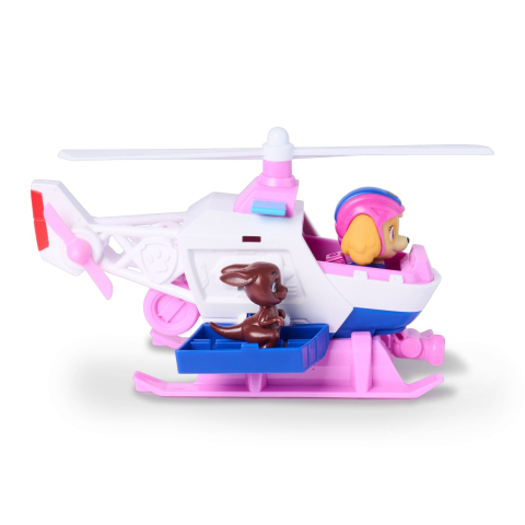 PATRULA CATELUSILOR CAUTARE SI SALVARE SET FIGURINA SKYE SI VEHICUL ELICOPTER [3]