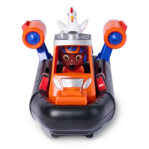 PATRULA CATELUSILOR CAUTARE SI SALVARE SET FIGURINA ZUMA SI VEHICUL BARCA CU MOTOR [2]